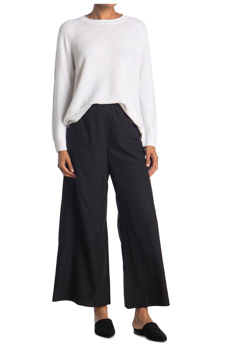 Eileen Fisher Wide Leg Pants, Main, color, 