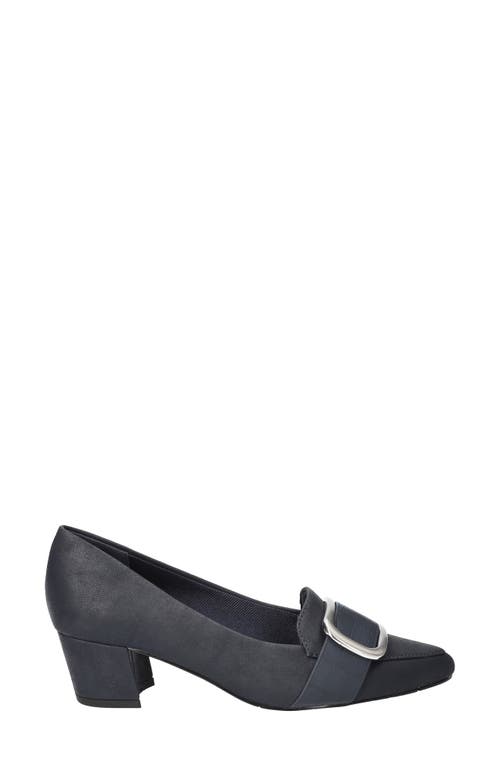 Easy Street Amber Pointed Toe Pump In Blue