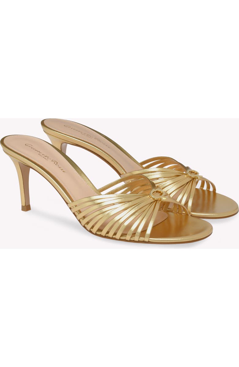Gianvito Rossi Vyna Sandals, Alternate, color, Brown Nappa