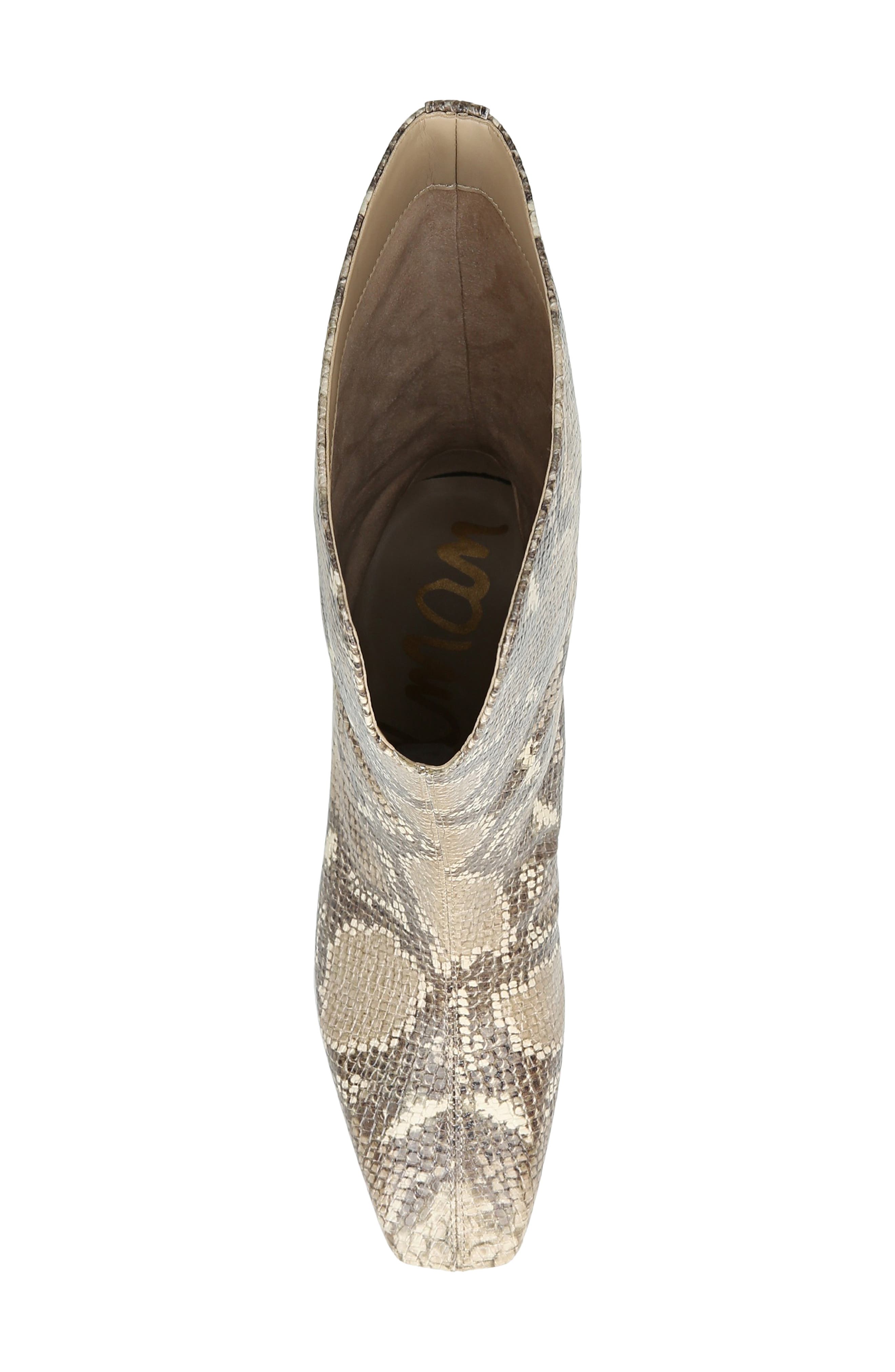 Lolita Square Toe Boot, Alternate, color, WHEAT MULTI