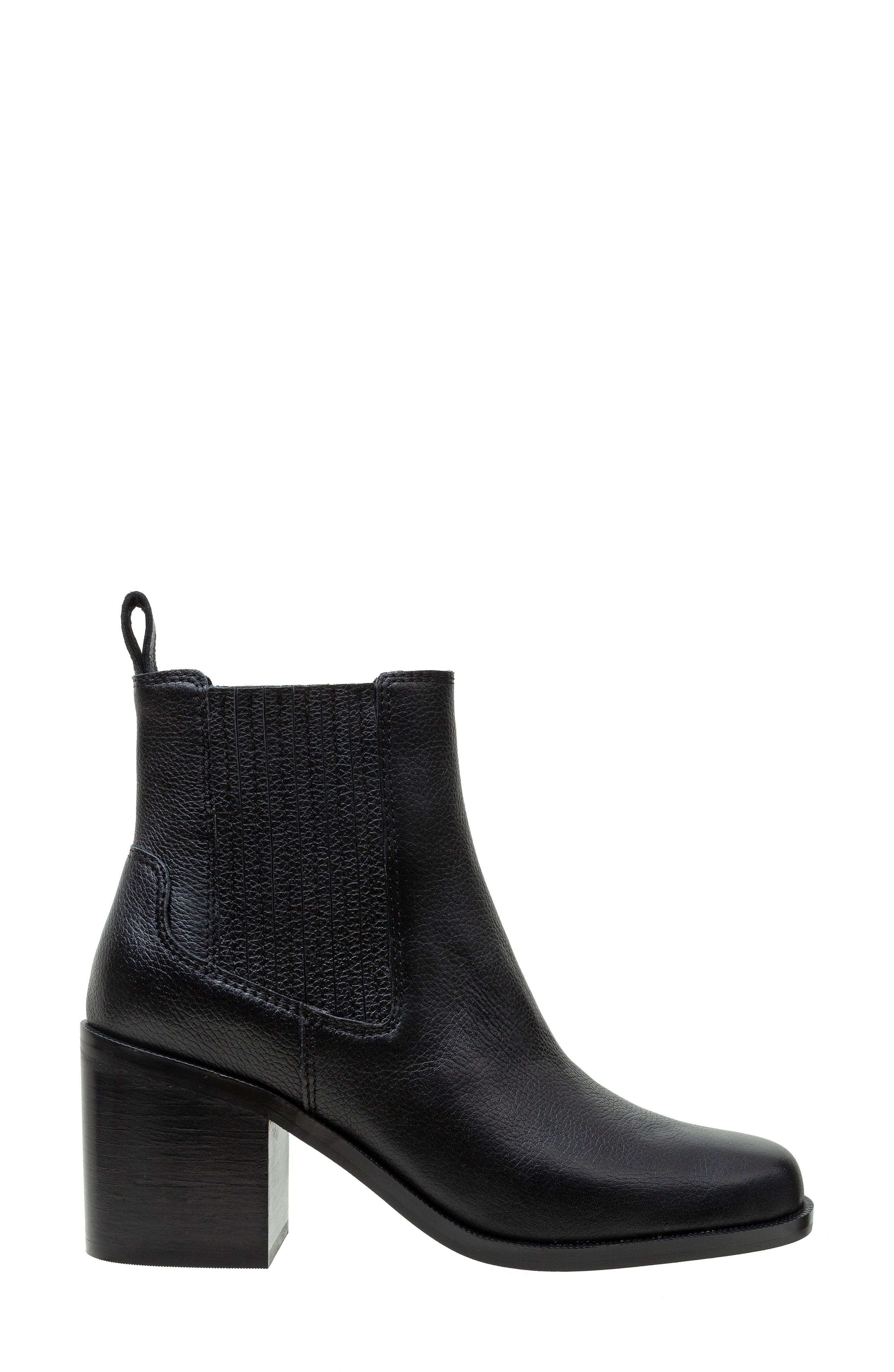 Linea Paolo Spencer Chelsea Boot, Alternate, color, Black