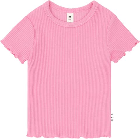 Strawberry Rib Tee (Toddler, Little Kid, Big Kid)