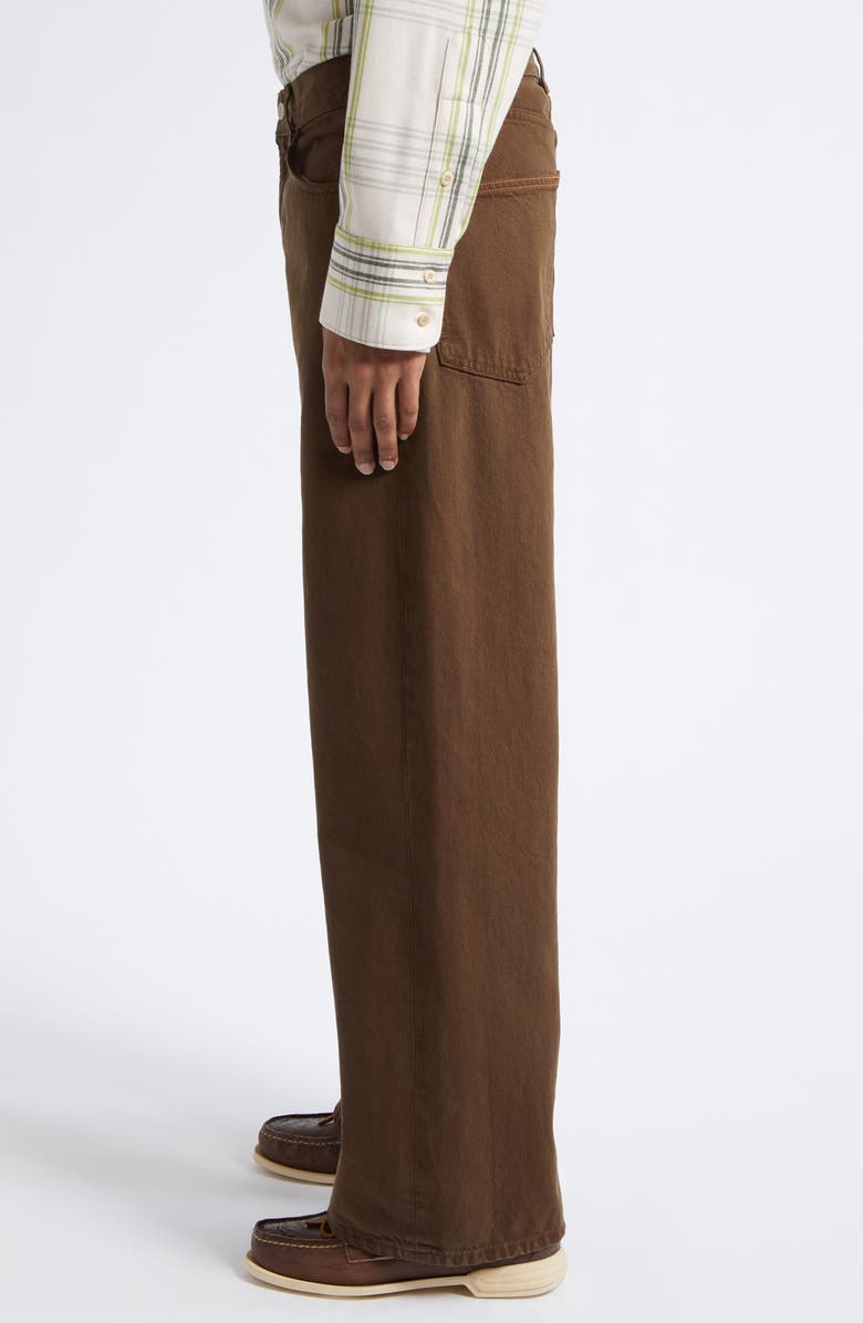 The Elder Statesman Hunter Baggy Jeans, Alternate, color, Wenge
