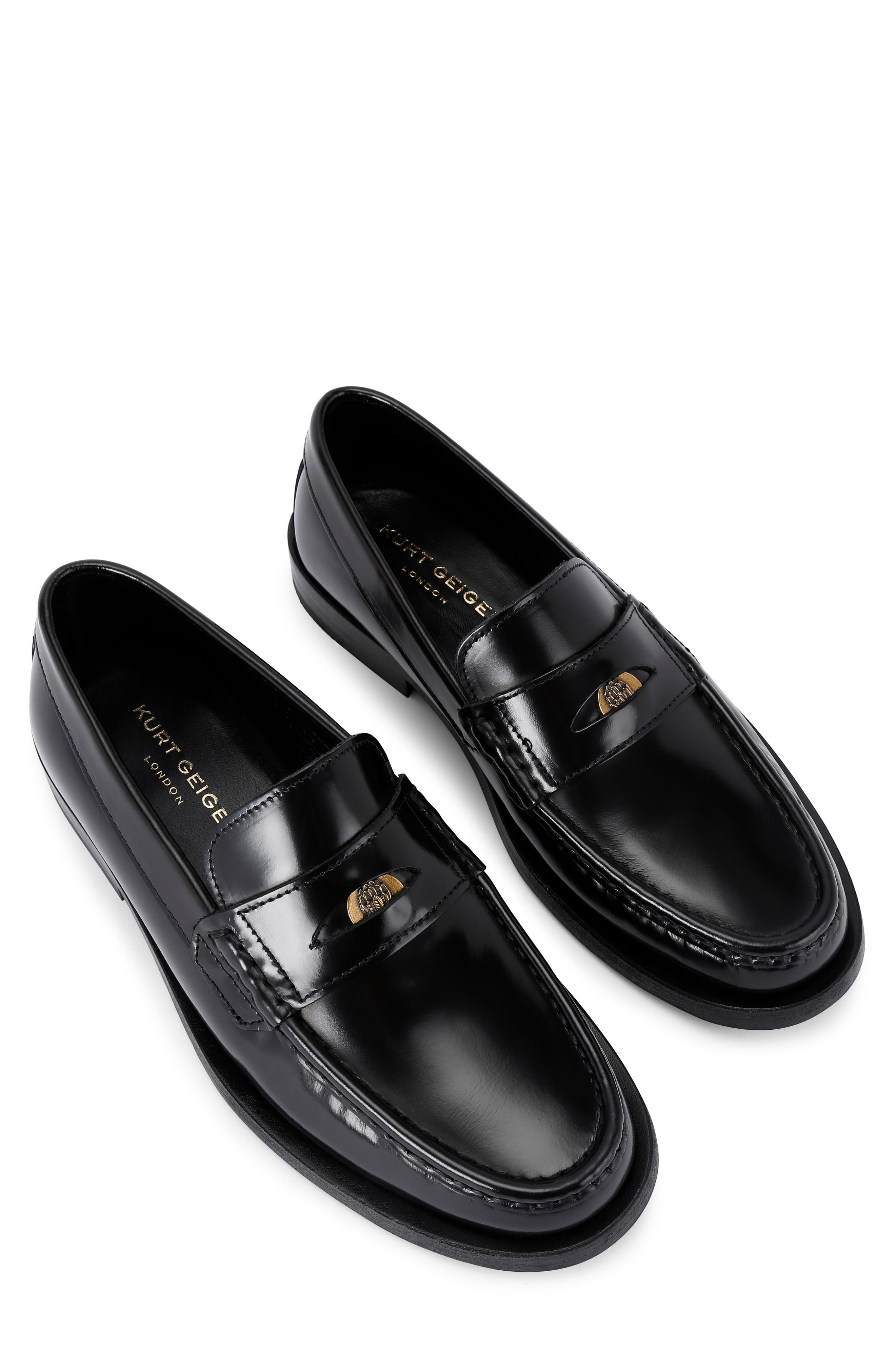 Kurt Geiger London Luis Eagle Coin Penny Loafer, Alternate, color, 