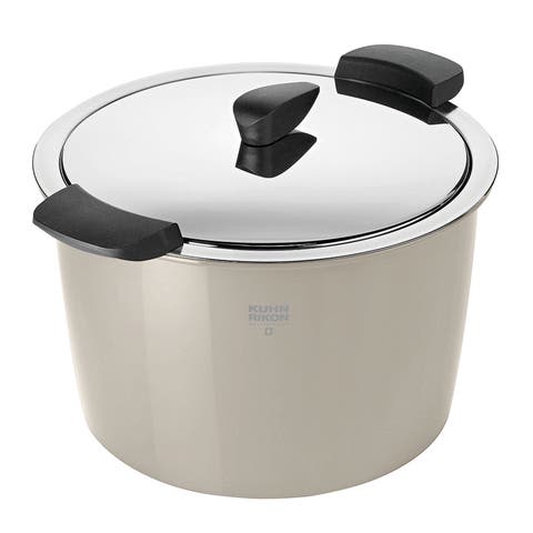 Hotpan Stainless Steel Cooking Pot with Insulated Bowl, 5.3-Quart