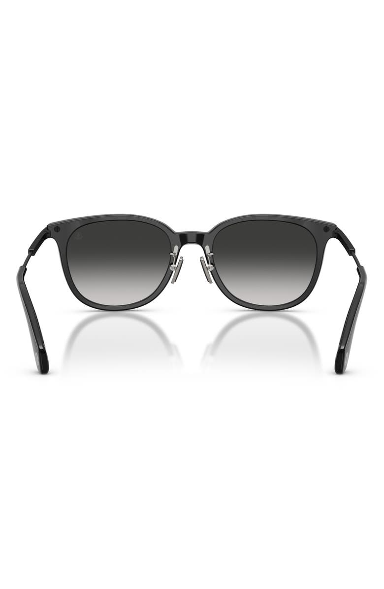 Moncler Korra 52mm Oval Sunglasses, Alternate, color, 