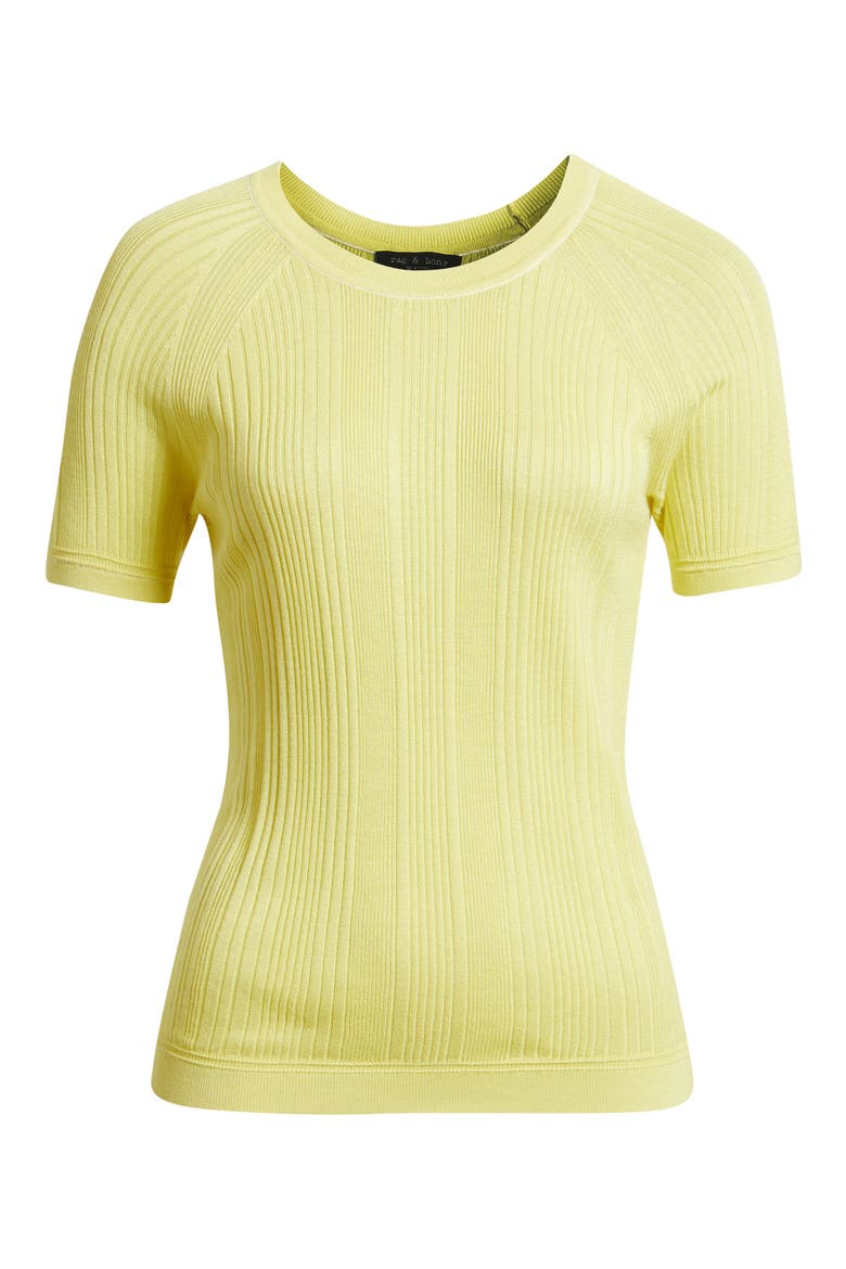 Teresa Rib T-Shirt, Alternate, color, ENDIVE