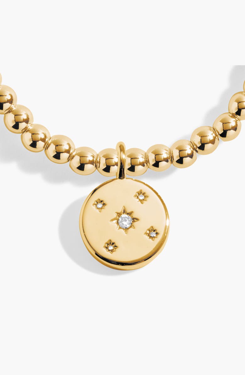 A Littles & Co A Little 'Wonderful Things Are Coming Your Way' Bracelet In Gold-Tone Plating, Alternate, color, Metallic Gold