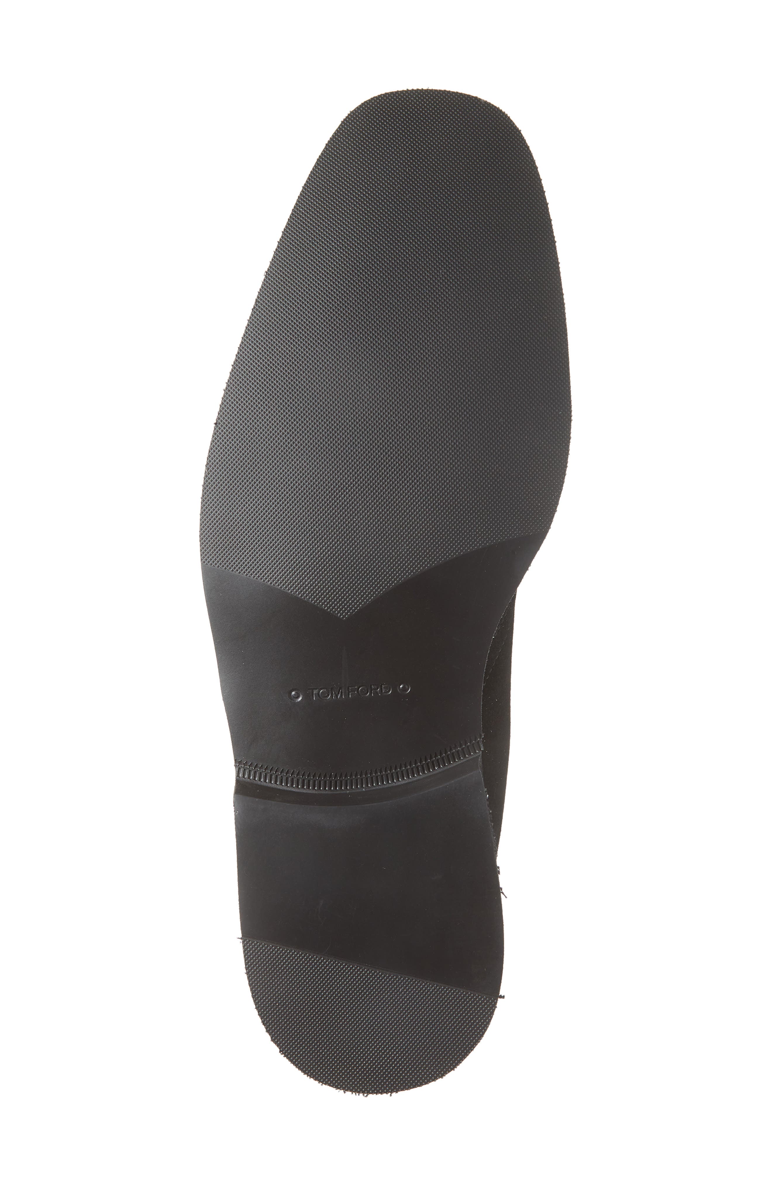 TOM FORD Suede Desert Boot, Alternate, color, Black