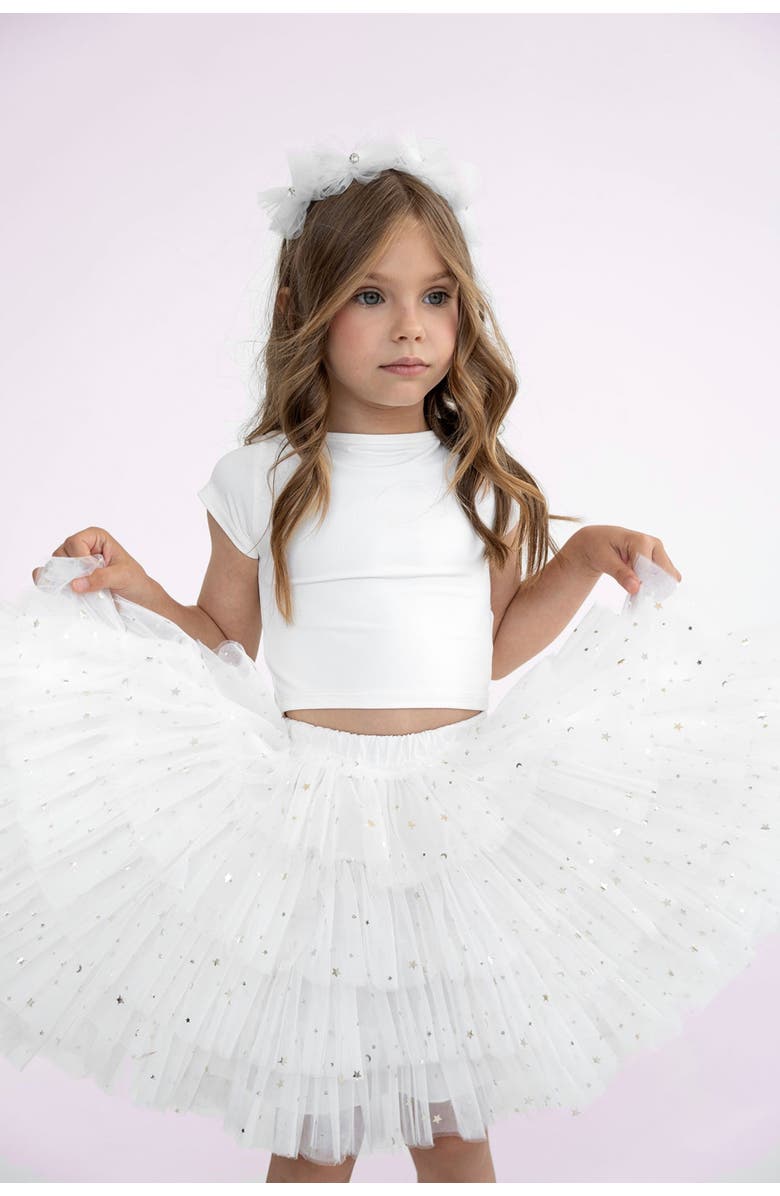Mini Celebrities Moon Tutu Skirt, Alternate, color, To Moon White