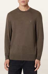 AllSaints Mode Merino Wool Crewneck Sweater