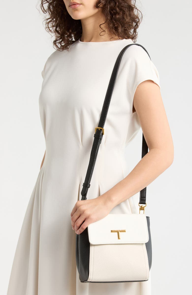 T Tahari Abbey Crossbody Bag, Alternate, color, Black