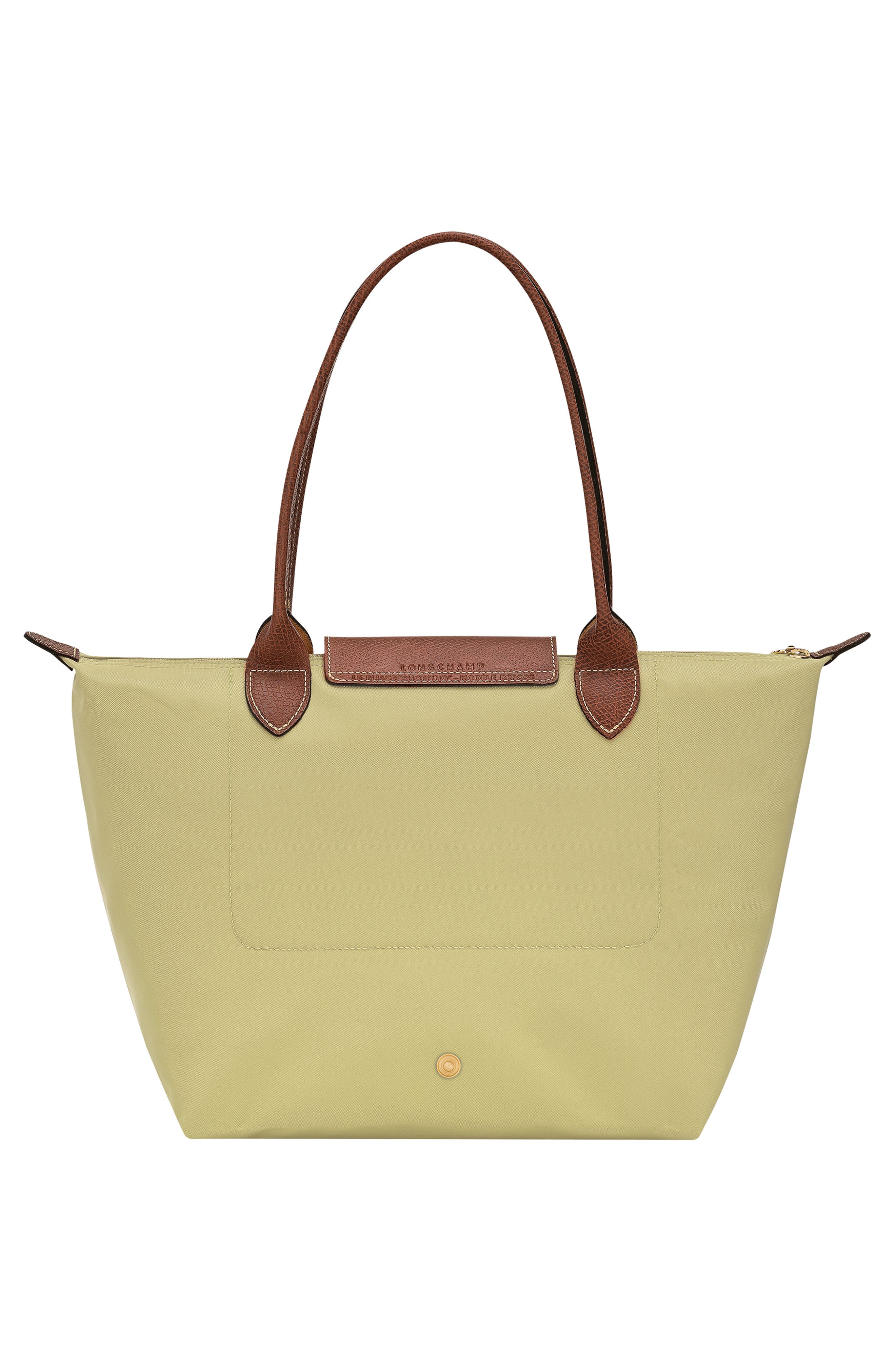 Medium Le Pliage Nylon Shoulder Tote, Alternate, color, PISTACHIO