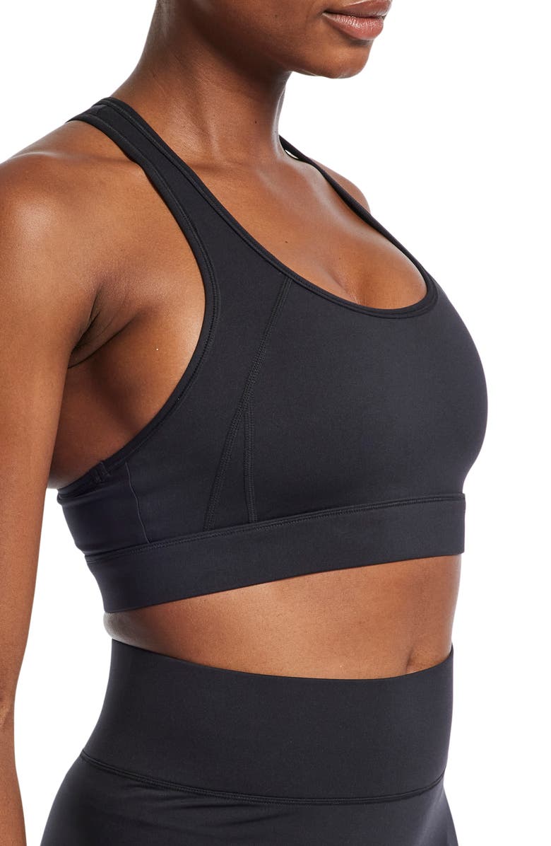 BANDIER Center Stage Racerback Sports Bra, Alternate, color, 