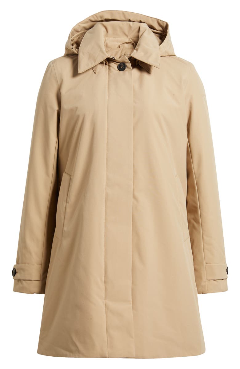 Save The Duck Embie Water Resistant Hooded Jacket, Alternate, color, Stardust Beige