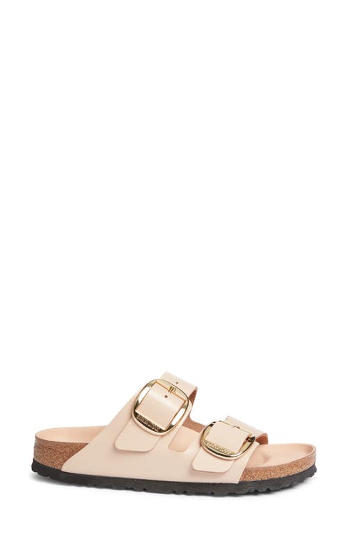 Birkenstock Open-toe Slip-on Buckled Leather Sandals In Animal Print