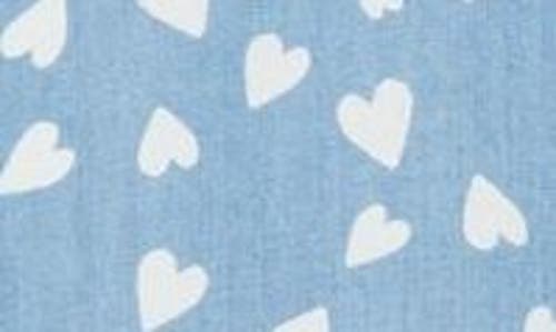 BEACHLUNCHLOUNGE BEACHLUNCHLOUNGE KAYLEE LONG SLEEVE CHAMBRAY BUTTON-UP SHIRT