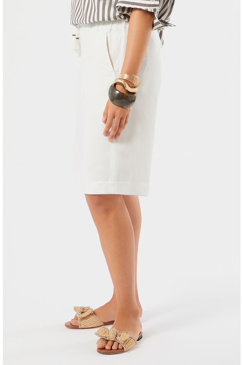 Spugna Drawstring Shorts, Alternate, color, IVORY