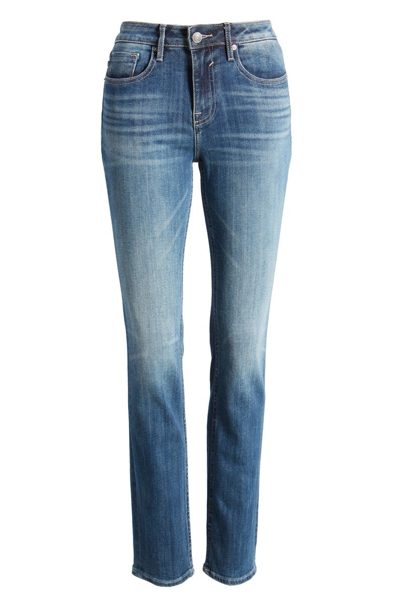 Vigoss Marley Straight Leg Jeans, Alternate, color, Medium Wash