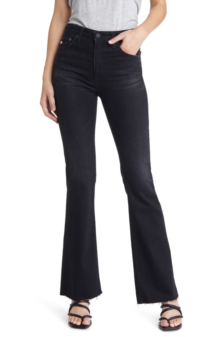Farrah High Waist Bootcut Jeans, Main, color, 2 YEARS DROPOUT