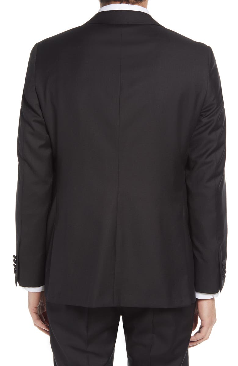 Heritage Gold Infinity Classic Fit Peak Lapel Wool Tuxedo, Alternate, color, 