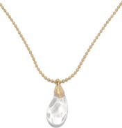 Alexis Bittar Liquid Lucite® Teardrop Pendant Necklace