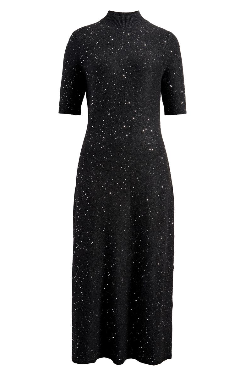Steve Madden Pernille Sequin Sparkly Midi Sweater Dress, Alternate, color,