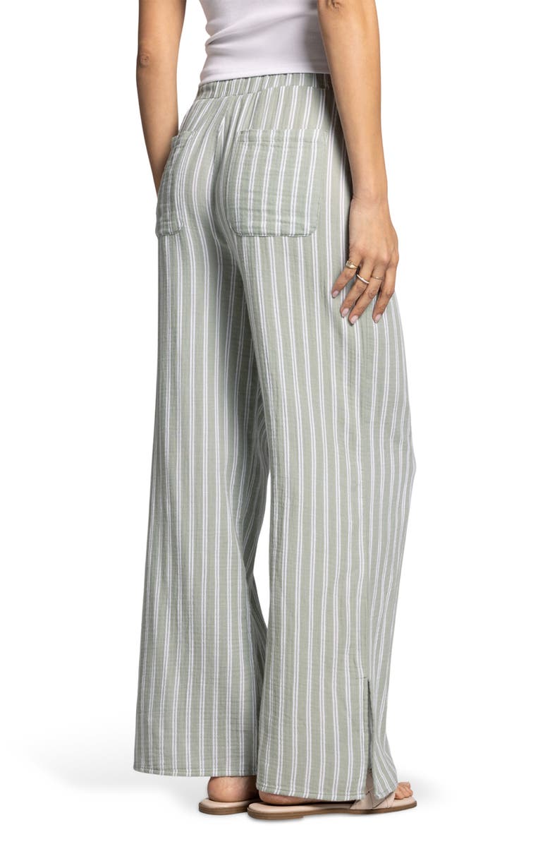 Thread & Supply Verna Wide Leg Pants, Alternate, color, Sage White