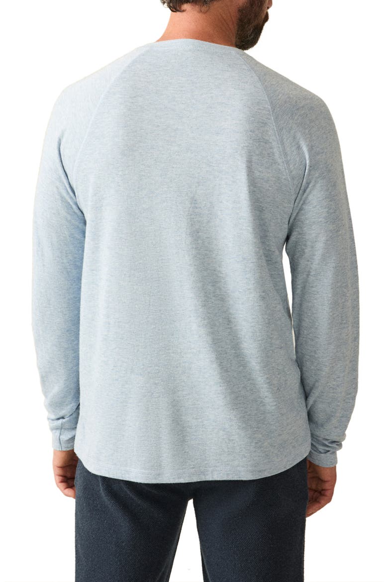 Cloud Long Sleeve Henley, Alternate, color, LIGHT BLUE HEATHER