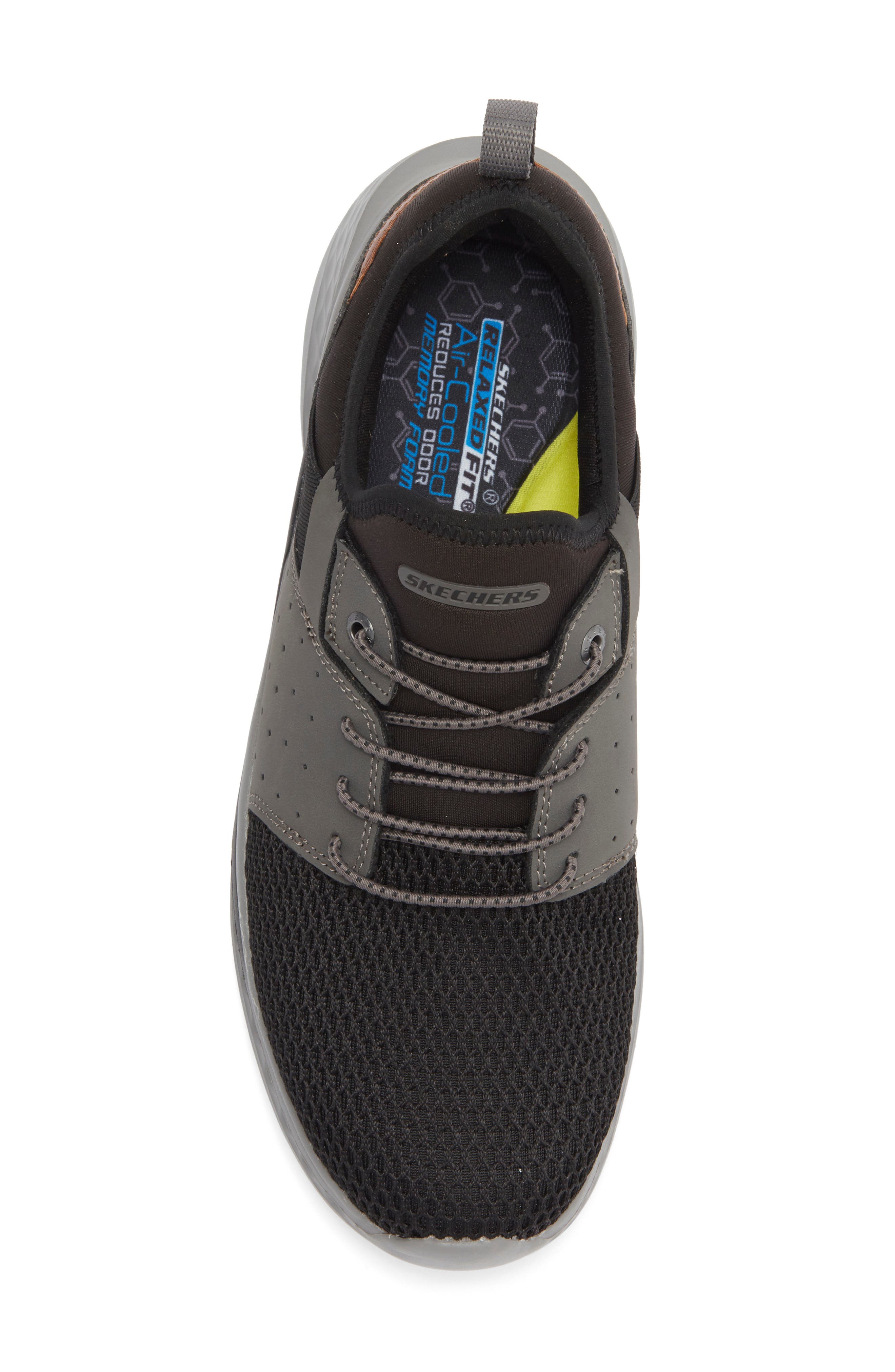 SKECHERS Slips-Ins<sup>®</sup> Relaxed Fit<sup>®</sup> Slade Raymar Sneaker, Alternate, color, Black/ Grey