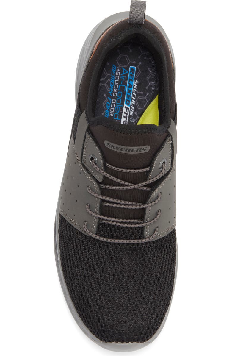SKECHERS Slips-Ins<sup>®</sup> Relaxed Fit<sup>®</sup> Slade Raymar Sneaker, Alternate, color, Black/ Grey