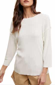 Fine Knit Pullover Sweater