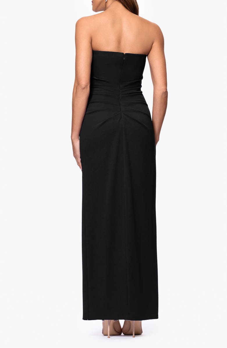 Xscape Evenings Strapless Evening Gown, Alternate, color, 