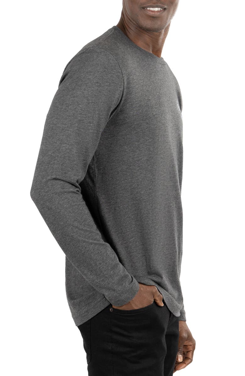 TravisMathew Crosstrail Logo Long Sleeve Graphic Tee, Alternate, color,