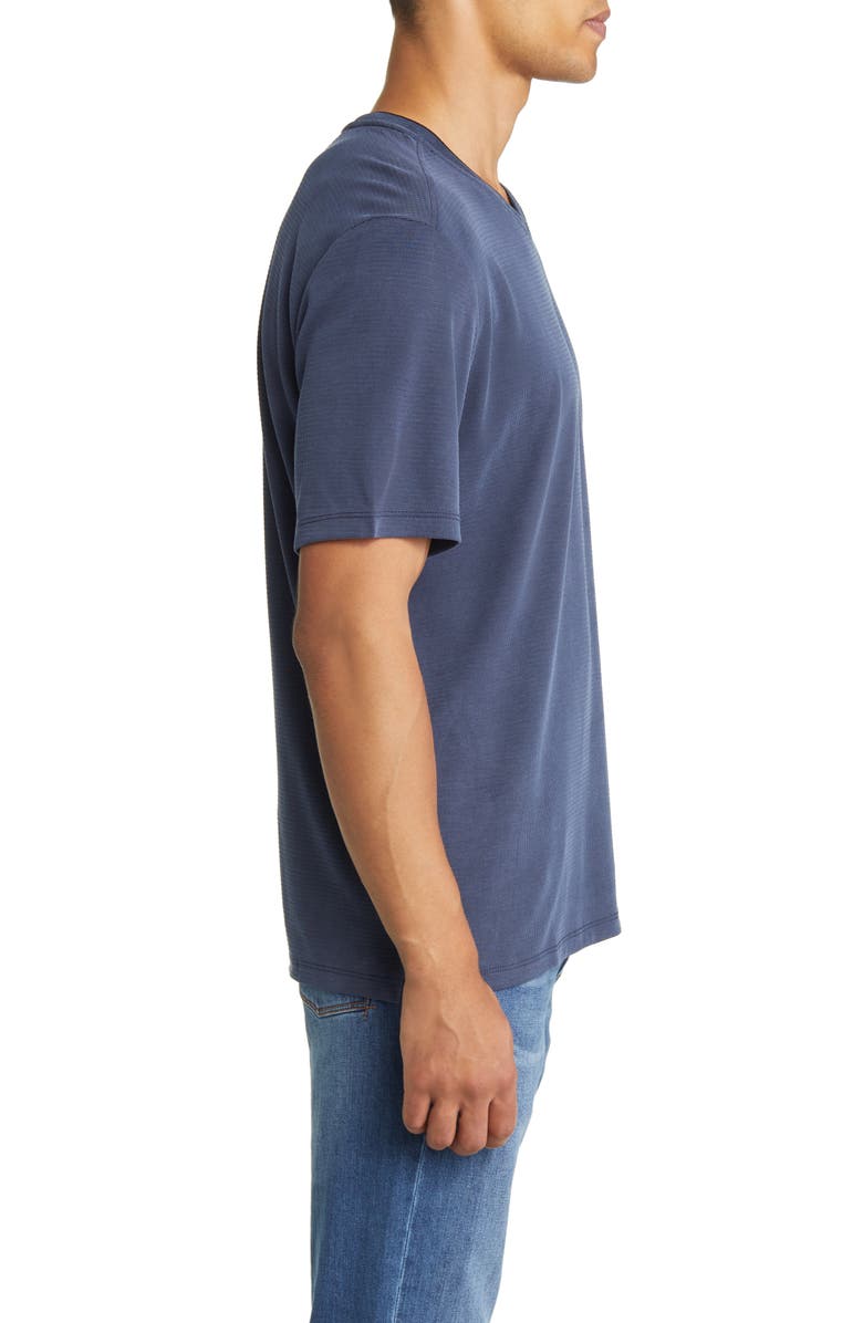 Tommy Bahama Men's Coastal Crest IslandZone<sup>®</sup> V-Neck T-Shirt, Alternate, color, Ocean Deep