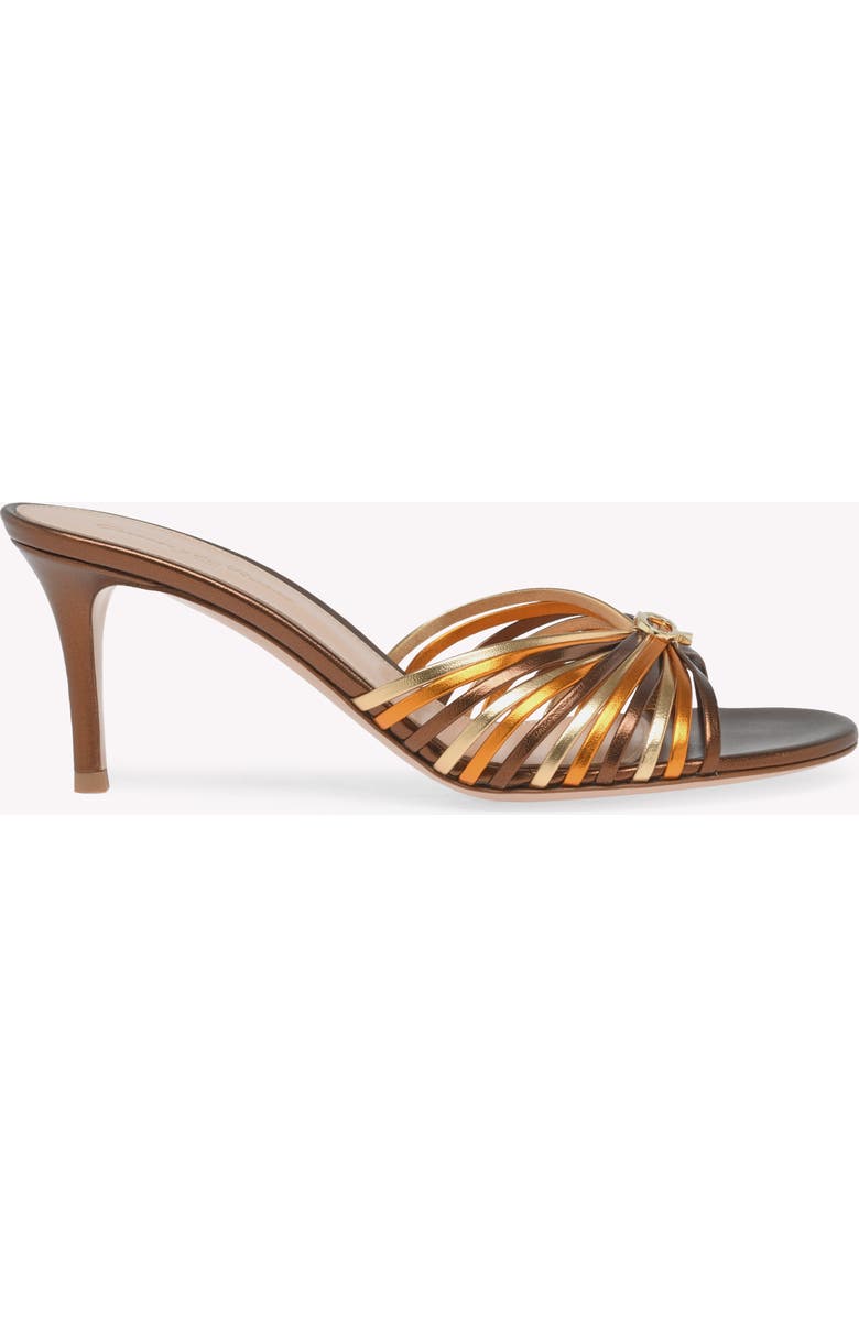 Gianvito Rossi Vyna Sandals, Main, color, Hazelnut Nappa