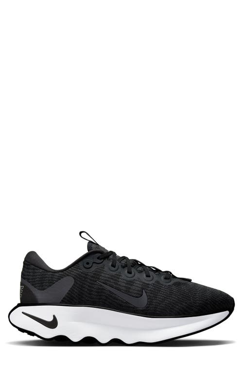 Nike Motiva Walking Sneaker In Black
