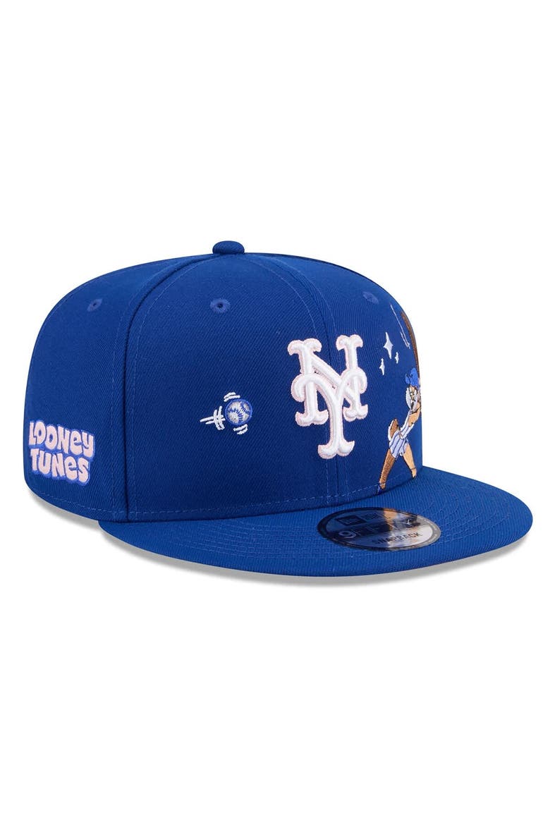 Men's New Era Royal New York Mets Looney Tunes Lola Bunny 9FIFTY Snapback Hat, Main, color, Royal