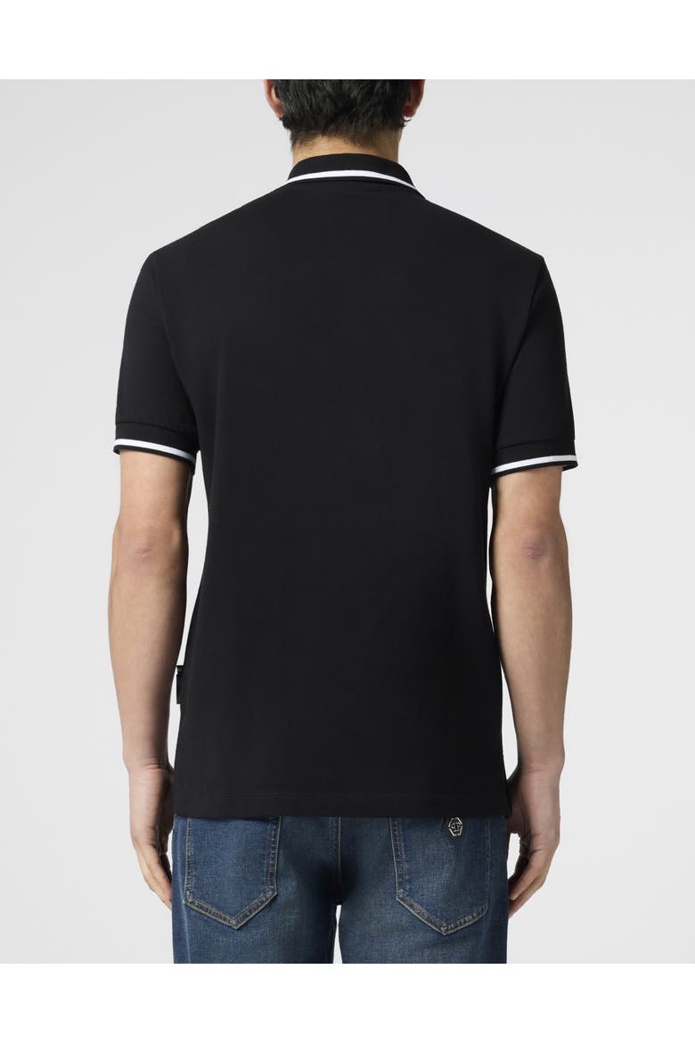 Polo T-Shirt Gelato Monsters Men, Alternate, color, black