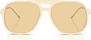 Brunello Cucinelli 57mm Pillow Sunglasses