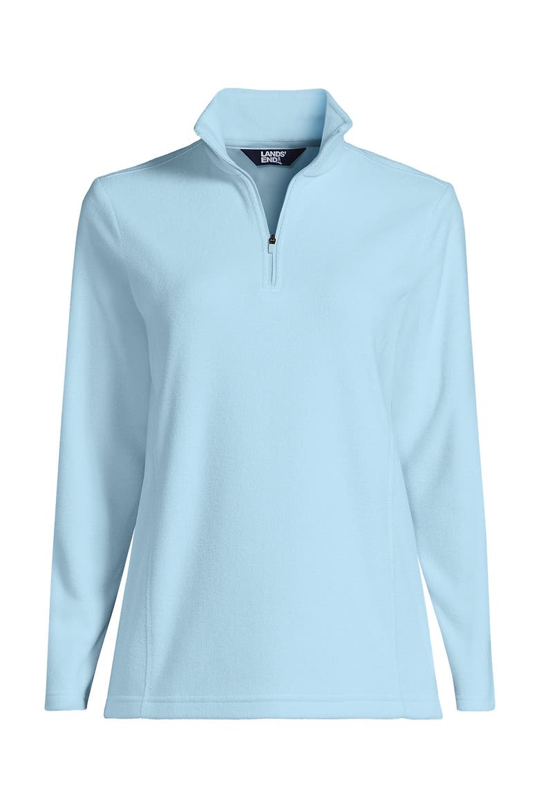 Anyweather Fleece Quarter Zip Pullover, Alternate, color, Subtle Blue