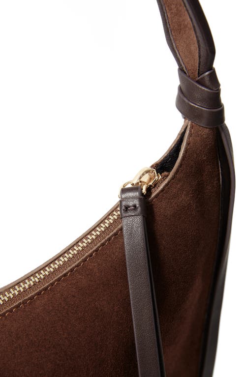 & Other Stories Fringe Suede Tote In Brown