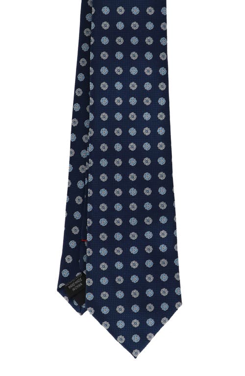 Scotch & Soda Flower Dot Tie In Blue