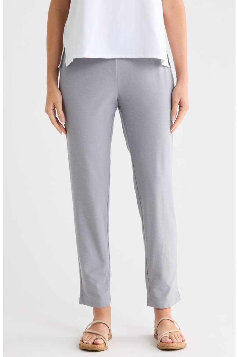 Slim Ankle Pants, Main, color, GREY STONE