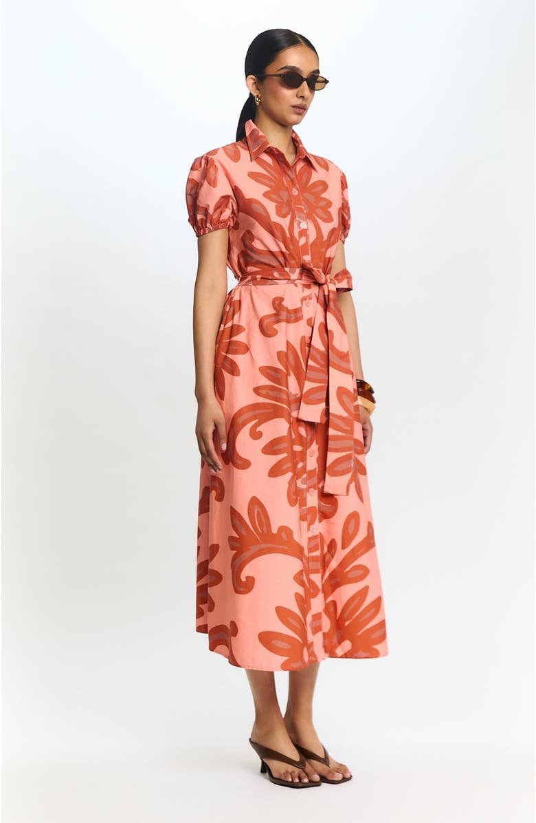 DIARRABLU Selma Button Up Dress Elia, Alternate, color, Elia Rose