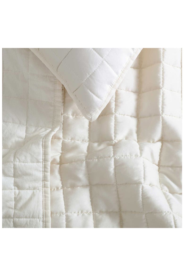 Signature Quilted Comforter & Shams Set, Alternate, color, LIGHT BEIGE