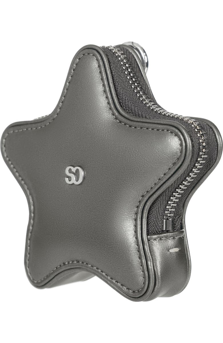 Stand Oil Star Faux Leather AirPods Case, Alternate, color,