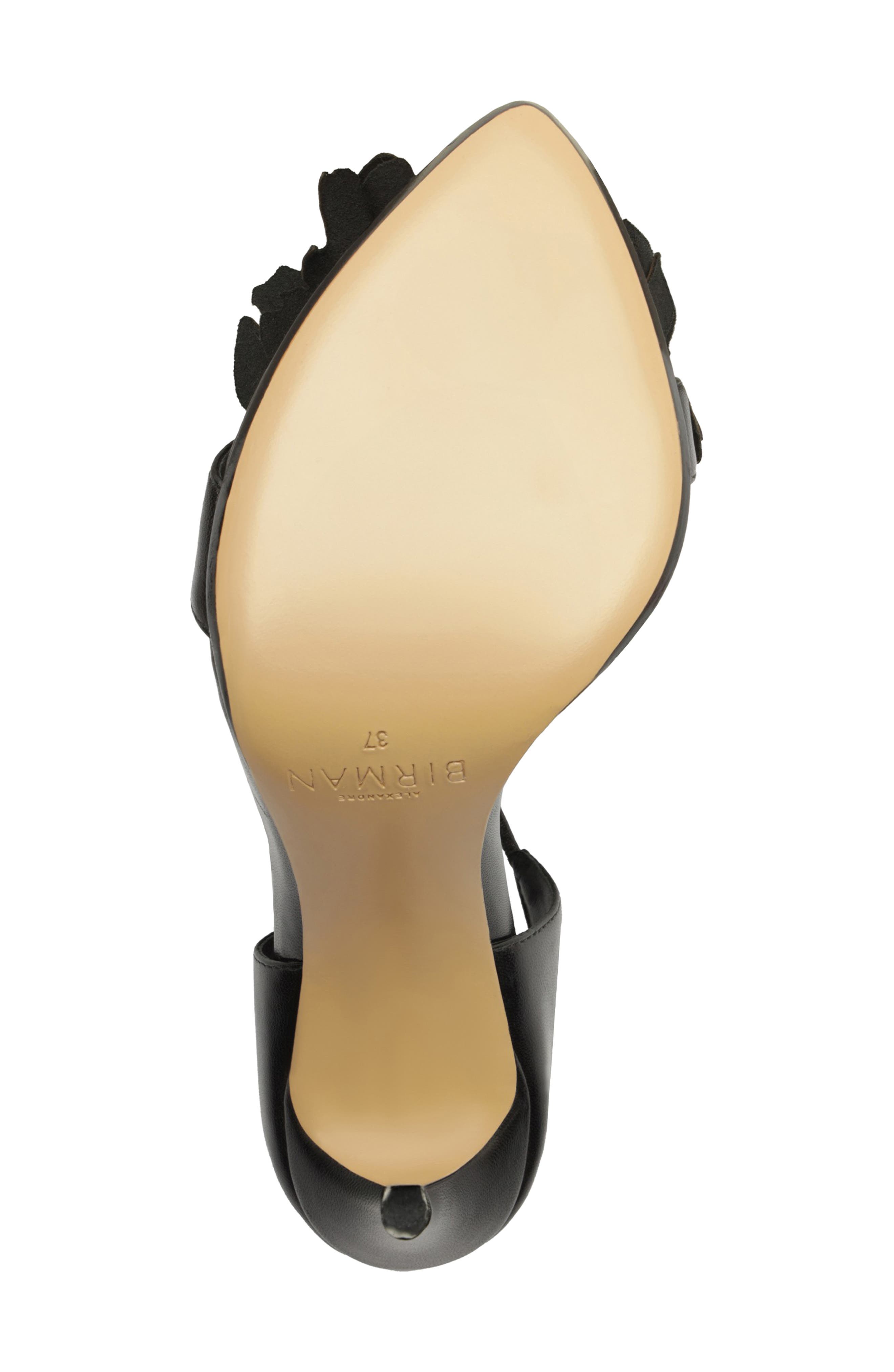 Alexandre Birman x Agua by Agua Bendita Ornela Ankle Strap Sandal, Alternate, color, Black