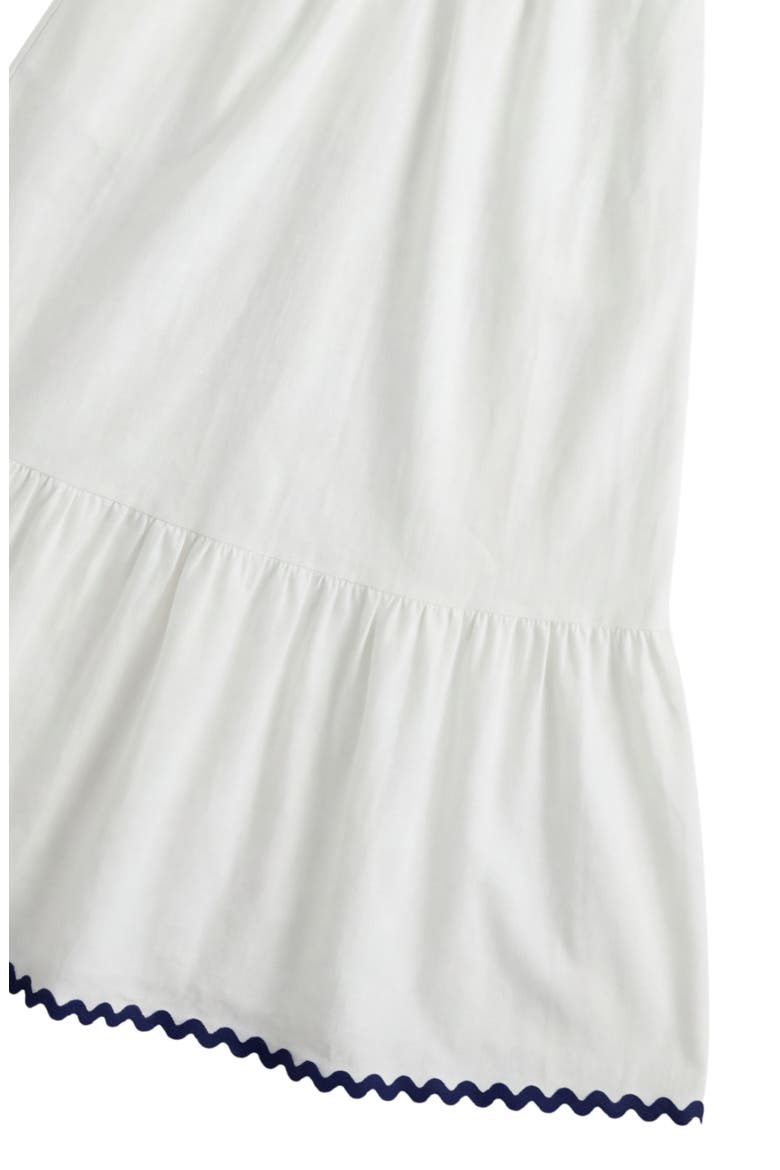 Women's Courtside Dress, Alternate, color, White/Navy