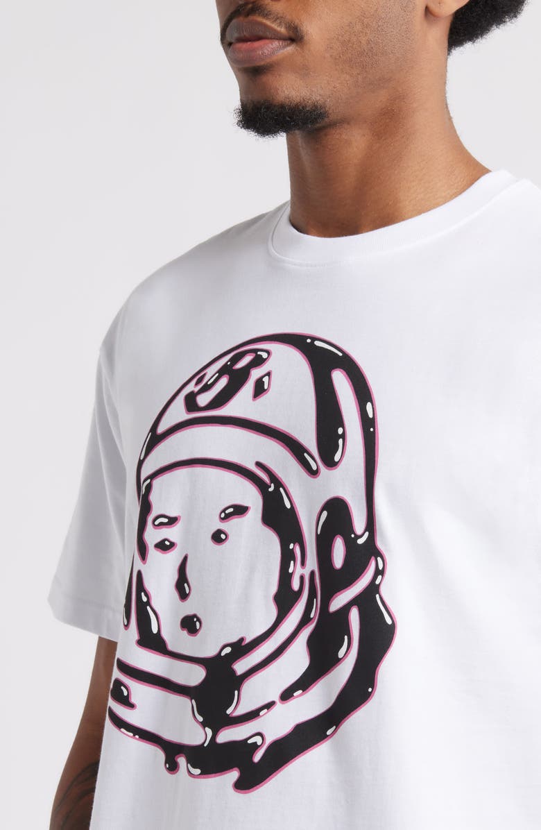 Billionaire Boys Club Helmet Graphic T-Shirt, Alternate, color, White